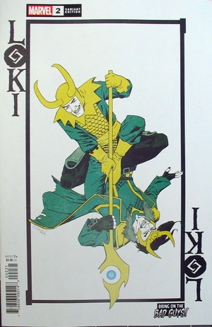 [Loki (series 3) No. 2 (1st printing, variant Bring on the Bad Guys! cover - Declan Shalvey)]