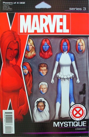 [Powers of X No. 2 (1st printing, variant Action Figure cover - John Tyler Christopher)]