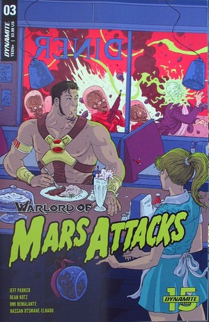 [Warlord of Mars Attacks #3 (Cover C - Ramon Villalobos)]