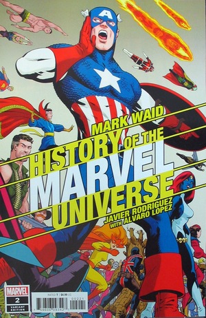 [History of the Marvel Universe (series 2) No. 2 (variant cover - Javier Rodriguez)]