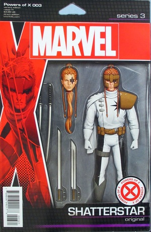 [Powers of X No. 3 (1st printing, variant Action Figure cover - John Tyler Christopher)]