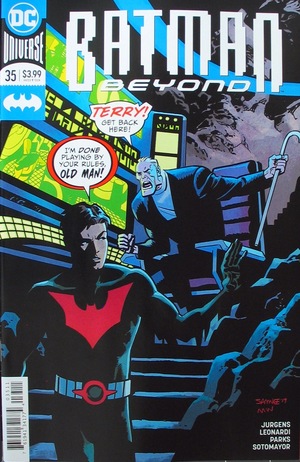 [Batman Beyond (series 6) 35 (standard cover - Chris Samnee)]