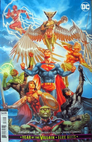 [Justice League (series 4) 30 (variant cardstock cover - Jay Anacleto)]