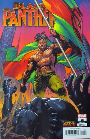 [Black Panther (series 7) No. 15 (variant Bring on the Bad Guys! cover - Ryan Benjamin)]