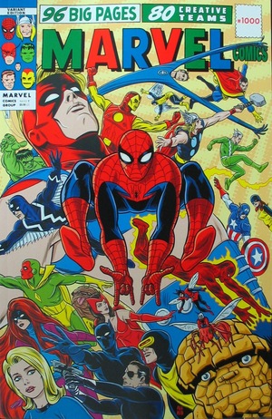 [Marvel Comics No. 1000 (1st printing, variant 1960s cover - Mike & Laura Allred)]