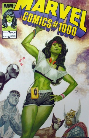 [Marvel Comics No. 1000 (1st printing, variant 1980s cover - Julian Totino Tedesco)]