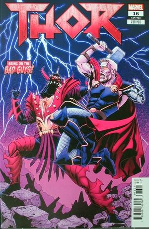 [Thor (series 5) No. 16 (variant Bring on the Bad Guys! cover - Will Sliney)]