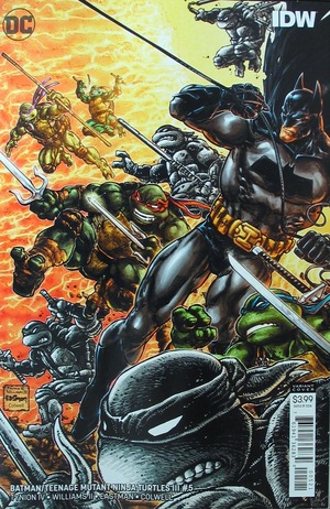 [Batman / Teenage Mutant Ninja Turtles III 5 (variant cover - Kevin Eastman & Freddie E. Williams II)]