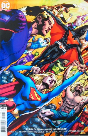 [Legion of Super-Heroes - Millennium 1 (variant connecting cover - Bryan Hitch)]