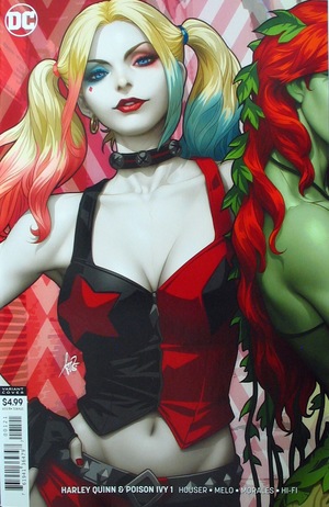 [Harley Quinn & Poison Ivy 1 (variant cardstock Harley cover - Artgerm)]