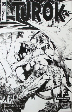 [Turok (series 3) #5 (Retailer Incentive B&W Cover - Rags Morales)]