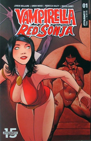 [Vampirella / Red Sonja #1 (Cover E - Drew Moss, Rebecca Nalty & Frank Frazetta)]