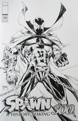 [Spawn #300 (1st printing, Cover B - Todd McFarlane B&W)]