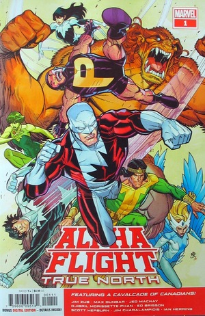 [Alpha Flight - True North No. 1 (standard cover - Nick Bradshaw)]