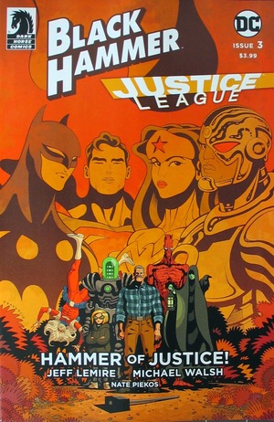 [Black Hammer / Justice League - Hammer of Justice! #3 (variant cover - Evan Shaner)]