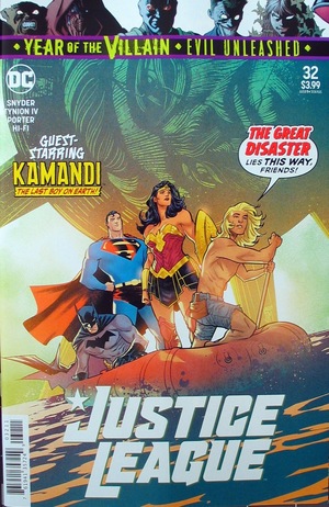 [Justice League (series 4) 32 (standard cover - Francis Manapul)]