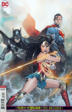 [Justice League (series 4) 32 (variant cardstock cover - Olivier Coipel)]