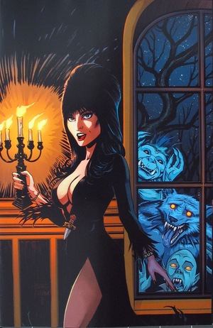 [Elvira Mistress of the Dark (series 2) #9 (Retailer Incentive Virgin Cover - Craig Cermak)]