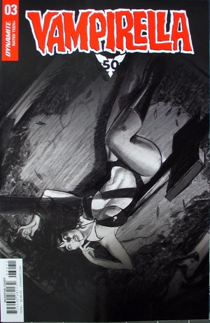 [Vampirella (series 8) #3 (Retailer Incentive B&W Cover - Fay Dalton)]