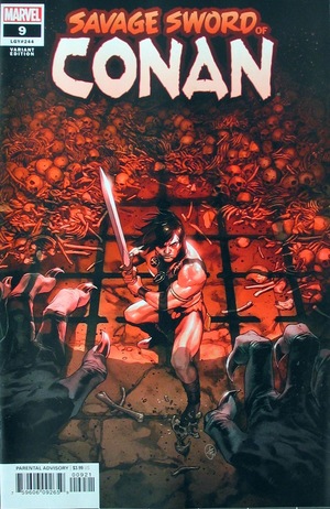 [Savage Sword of Conan (series 2) No. 9 (variant cover - Yasmine Putri)]