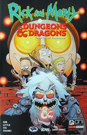 [Rick and Morty Vs. Dungeons & Dragons II: Painscape #1 (Cover A - Troy Little)]
