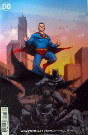 [Batman / Superman (series 2) 2 (variant cardstock cover - Jerome Opena)]