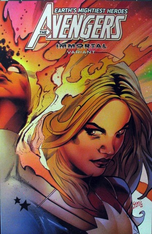 [Avengers (series 7) No. 24 (1st printing, variant wraparound Immortal Carol Danvers cover - Greg Land)]