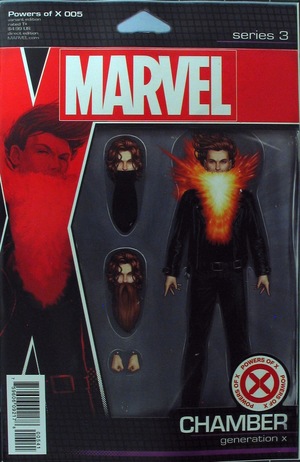 [Powers of X No. 5 (1st printing, variant Action Figure cover - John Tyler Christopher)]