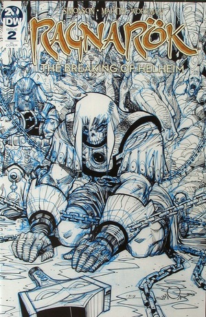 [Ragnarok - The Breaking of Helheim #2 (retailer incentive B&W cover)]