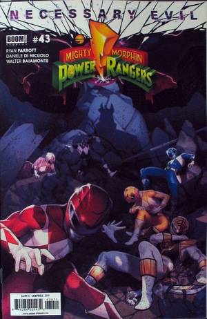 [Mighty Morphin Power Rangers #43 (regular cover - Jamal Campbell)]