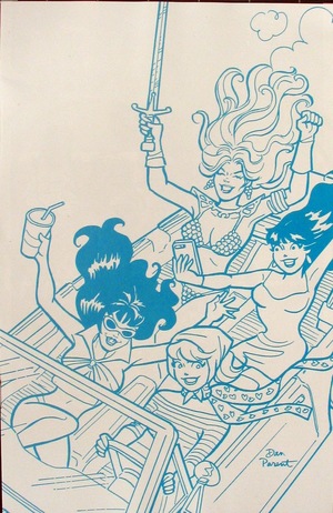 [Red Sonja and Vampirella Meet Betty and Veronica #5 (Retailer Incentive Virgin Tint Cover - Dan Parent)]