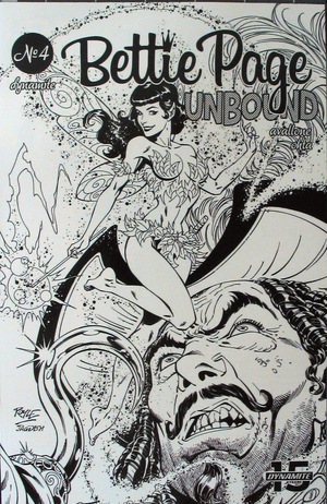[Bettie Page - Unbound #4 (Cover H - John Royle B&W Incentive)]