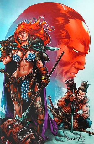 [Red Sonja: Birth of the She-Devil #4 (Retailer Incentive Virgin Cover - Sergio Davila)]