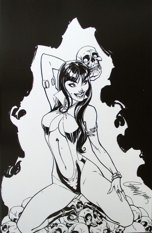 [Vampirella (series 8) #3 (Retailer Incentive B&W Virgin Cover - J. Scott Campbell)]