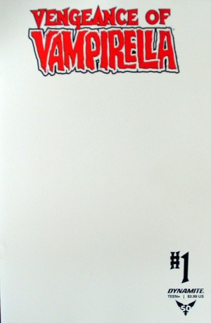 [Vengeance of Vampirella (series 2) #1 (Variant Blank Authentix Cover)]