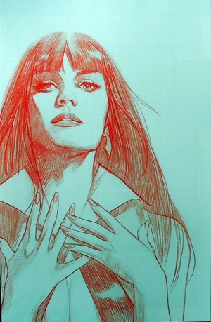 [Vengeance of Vampirella (series 2) #1 (Retailer Incentive Virgin Tinted Sketch Cover - Ben Oliver)]