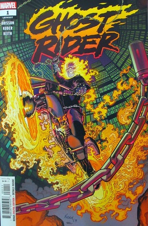 [Ghost Rider (series 9) No. 1 (1st printing, standard cover - Aaron Kuder)]