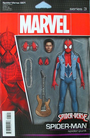 [Spider-Verse (series 3) No. 1 (1st printing, variant Action Figure cover - John Tyler Christopher)]