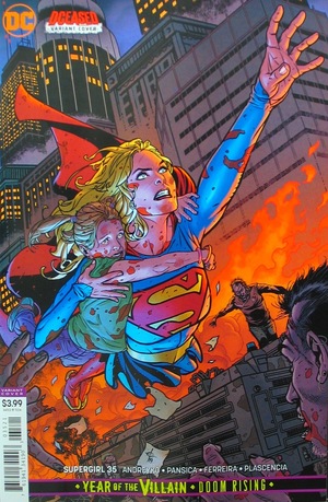 [Supergirl (series 7) 35 (variant DCeased cover - Drew Edward Johnson)]