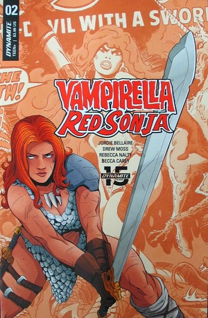 [Vampirella / Red Sonja #2 (Cover E - Drew Moss, Rebecca Nalty & Frank Thorne)]