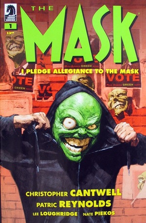 [Mask - I Pledge Allegiance to the Mask #1 (regular cover - Patric Reynolds)]