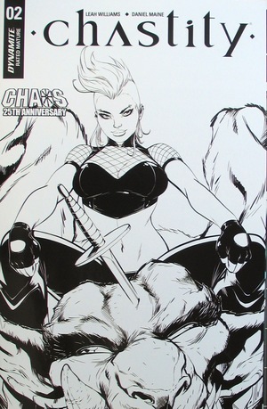 [Chastity Volume 2 #2 (Retailer Incentive B&W Cover - Ale Garza)]