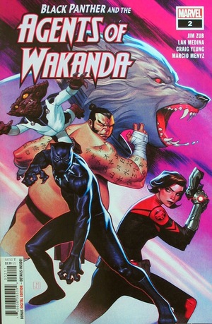 [Black Panther and the Agents of Wakanda No. 2 (standard cover - Jorge Molina)]