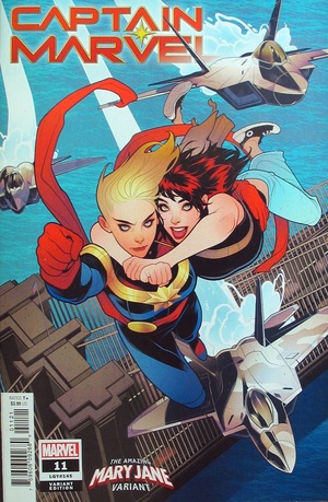 [Captain Marvel (series 11) No. 11 (1st printing, variant Amazing Mary Jane cover - Elizabeth Torque)]