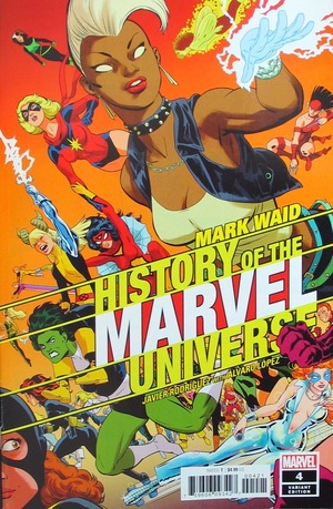 [History of the Marvel Universe (series 2) No. 4 (variant cover - Javier Rodriguez)]
