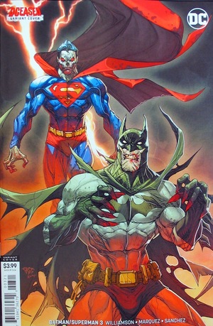 [Batman / Superman (series 2) 3 (variant DCeased cover - Paolo Pantalena)]