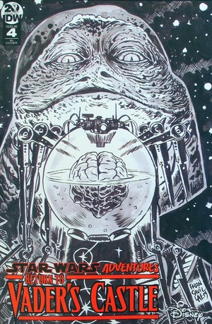 [Star Wars Adventures: Return to Vader's Castle #4 (Retailer Incentive Cover - Francesco Francavilla B&W)]