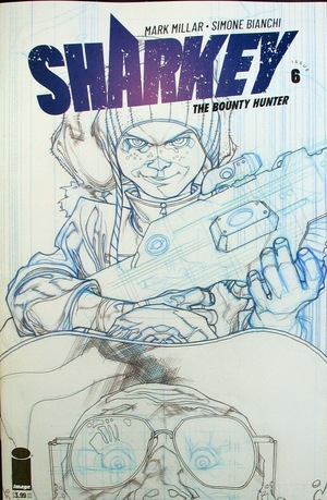 [Sharkey the Bounty Hunter #6 (Cover B - Simone Bianchi B&W)]
