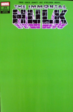 [Immortal Hulk No. 25 (1st printing, variant green cover)]