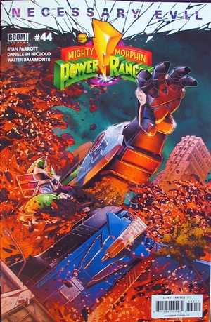 [Mighty Morphin Power Rangers #44 (regular cover - Jamal Campbell)]